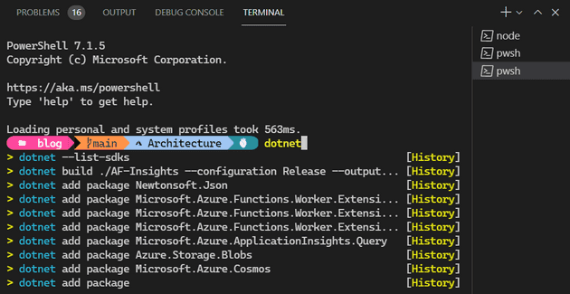 Powershell Autocomplete